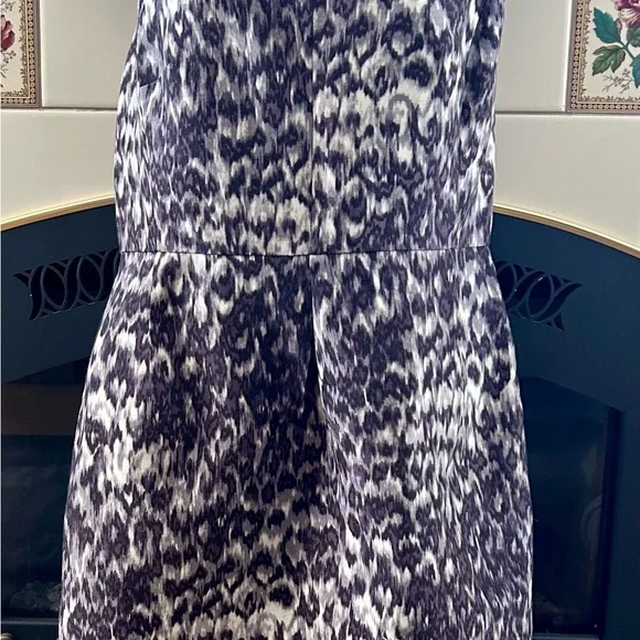 JCREW Animal Print Dress size 8 - Picture 2 of 7